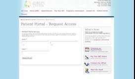 
							         Patient Portal – Request Access | Warsaw Women's Center								  
							    
