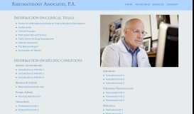
							         Patient Portal - Rheumatology Associates, PA								  
							    