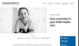 
							         Patient Portal - Richland Pediatrics								  
							    