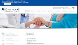
							         Patient Portal | Riverwood Healthcare Center -Central MNRiverwood ...								  
							    
