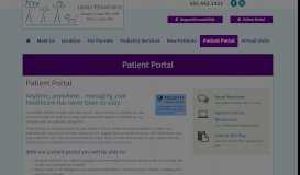 
							         Patient Portal | Rochester NY | Pediatrics - Lewis Pediatrics								  
							    