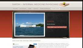 
							         Patient Portal - SAPDM -- Internal Medicine Physicians								  
							    