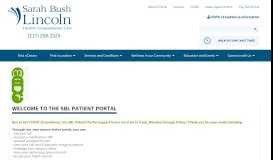 
							         Patient Portal | Sarah Bush Lincoln Health System								  
							    