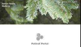 
							         Patient Portal | Sastun Family Medicine								  
							    