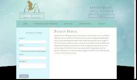 
							         Patient Portal - Savannah Pain Management, Inc.								  
							    