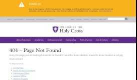 
							         Patient Portal-Schedule An Appointment | College of the Holy Cross								  
							    
