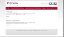 
							         patient portal | Search Results | The Chattanooga Heart Institute								  
							    