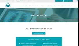 
							         Patient Portal - Shasta Orthopaedics								  
							    