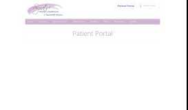 
							         Patient Portal | Signature Women's Health								  
							    