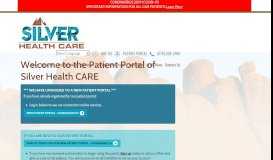 
							         Patient Portal | Silver Health CARE | Southwest New Mexico								  
							    