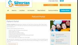 
							         Patient Portal - Silverton Pediatrics - Toms River, NJ								  
							    