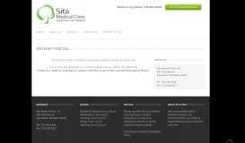 
							         Patient Portal | Sita Medical Clinic								  
							    