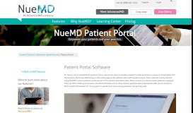 
							         Patient Portal Software | NueMD								  
							    