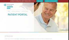 
							         Patient Portal | South Florida ENT Associates								  
							    
