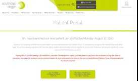 
							         Patient Portal - Southdale ObGyn								  
							    