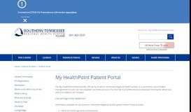 
							         Patient Portal - Southern Tennessee - Pulaski								  
							    