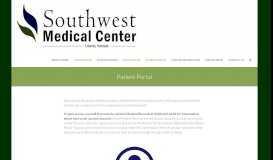 
							         Patient Portal – Southwest Medical Center								  
							    