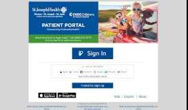 
							         Patient Portal | St. Joseph Hospital of Orange								  
							    