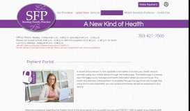 
							         Patient Portal - Sterling Family Practice								  
							    