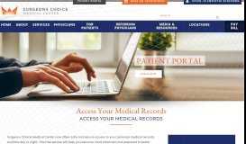 
							         Patient Portal / Surgeon Choice - Surgeons Choice Medical Center								  
							    