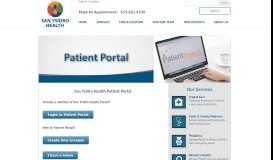 
							         Patient Portal | SYHC - San Ysidro Health								  
							    