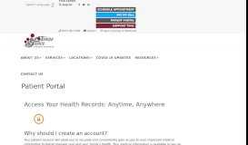 
							         Patient Portal - Tampa Family Health Centers								  
							    
