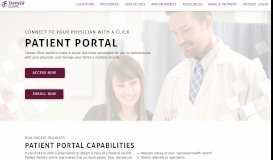 
							         Patient Portal - Tanner Clinic								  
							    