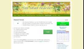 
							         Patient Portal | Tara Natural Medicine								  
							    
