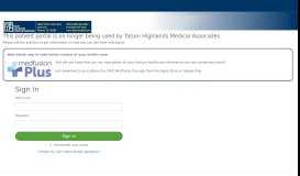
							         Patient Portal - Tatum Highlands Medical Associates - Medfusion								  
							    