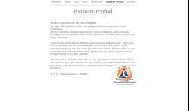 
							         Patient Portal - Tennessee Family Medicine								  
							    