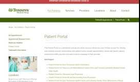 
							         Patient Portal | Tennova Medical Group | Tennessee								  
							    