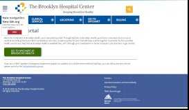 
							         Patient Portal | The Brooklyn Hospital Center								  
							    