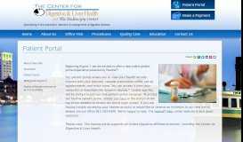 
							         Patient Portal | The Center for Digestive & Liver Health and The ...								  
							    