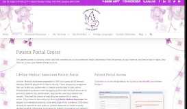 
							         Patient Portal - The Comprehensive Care Center for Women								  
							    