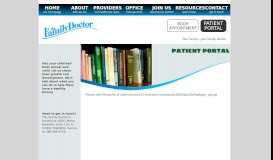 
							         Patient Portal - The Family Doctor								  
							    