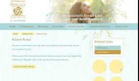 
							         Patient Portal - The Philip Israel Breast Center, Breast Care Specialists ...								  
							    