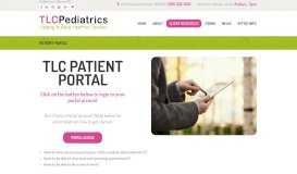 
							         Patient Portal | TLC Pediatrics								  
							    