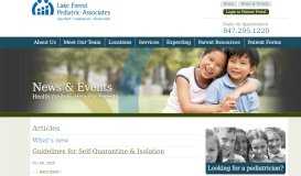 
							         Patient Portal to Manage Your Healthcare - Lake Forest Pediatric								  
							    