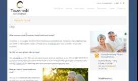 
							         Patient Portal - Transition Health Care								  
							    