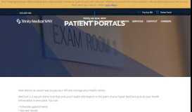 
							         Patient Portal - Trinity Medical, WNY								  
							    