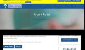 
							         Patient Portal | Twin Cities Foot Surgery | Silverman Ankle & Foot								  
							    