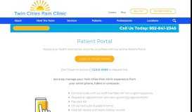 
							         Patient Portal – Twin Cities Pain Clinic								  
							    