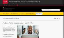 
							         Patient Portal | UMMC Midtown Campus - University of Maryland ...								  
							    