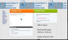 
							         Patient Portal - University Medicine								  
							    