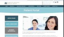 
							         Patient Portal - Urologist Murrieta, CA - Tri Valley Urology								  
							    