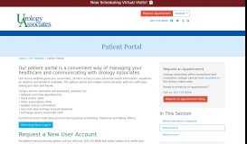 
							         Patient Portal - Urology Associates of Colorado								  
							    