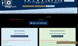 
							         Patient Portal - Urology Austin								  
							    