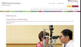 
							         Patient portal – USC Roski Eye Institute								  
							    