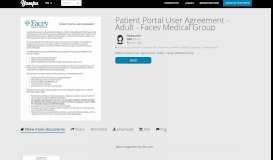 
							         Patient Portal User Agreement - Adult - Facey Medical Group - Yumpu								  
							    