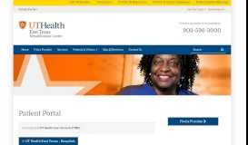 
							         Patient Portal | UT Health Rehabilitation Hospital								  
							    
